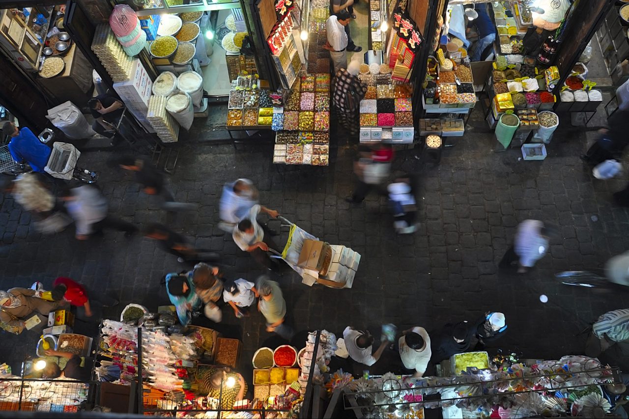 Damascus,,Syria,-,August,11,,2009:,Market,Day,At,Al-hamidiyah