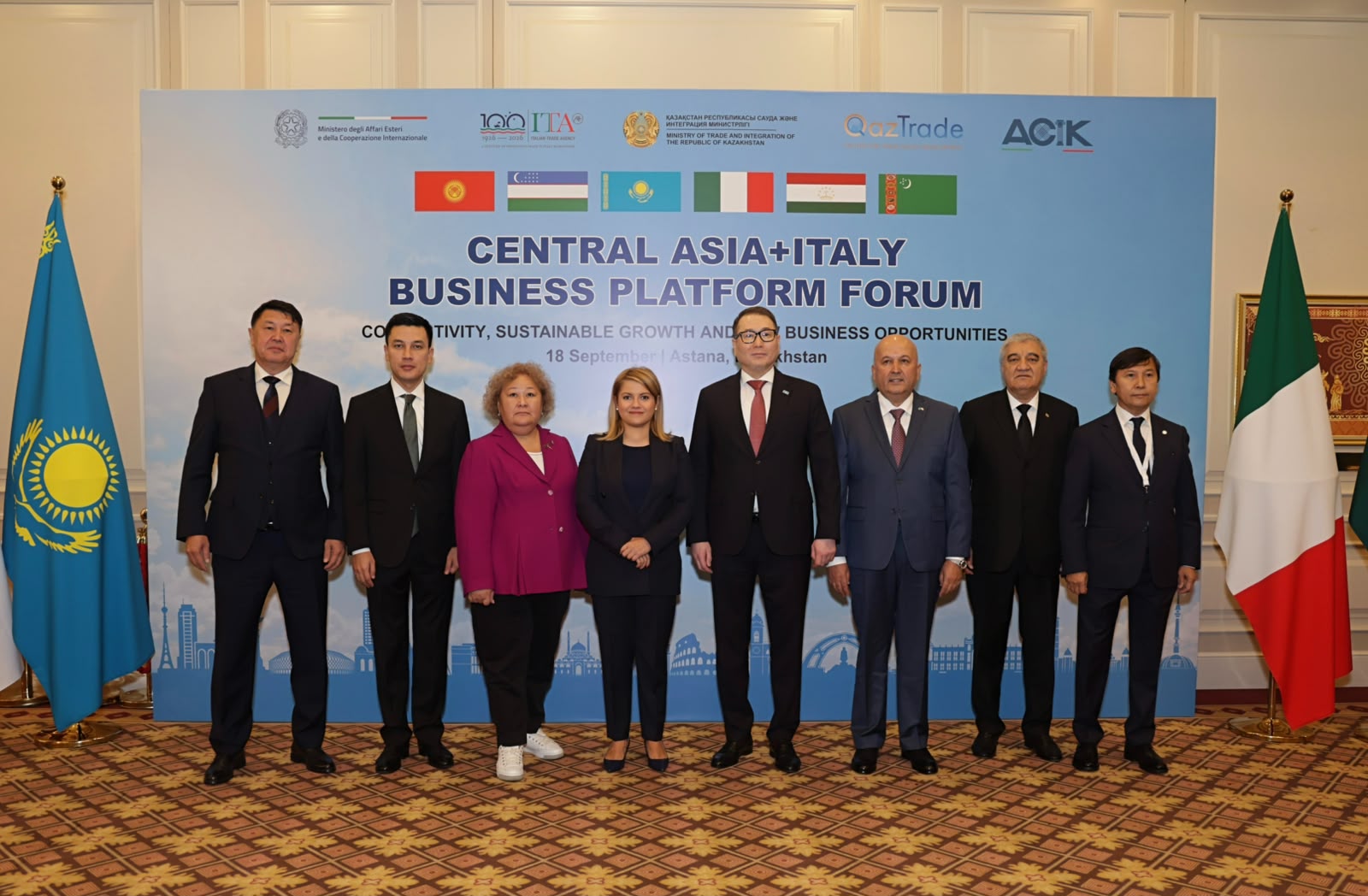 Read more about the article B5+1 platform: Italy and Central Asia enhance business cooperation