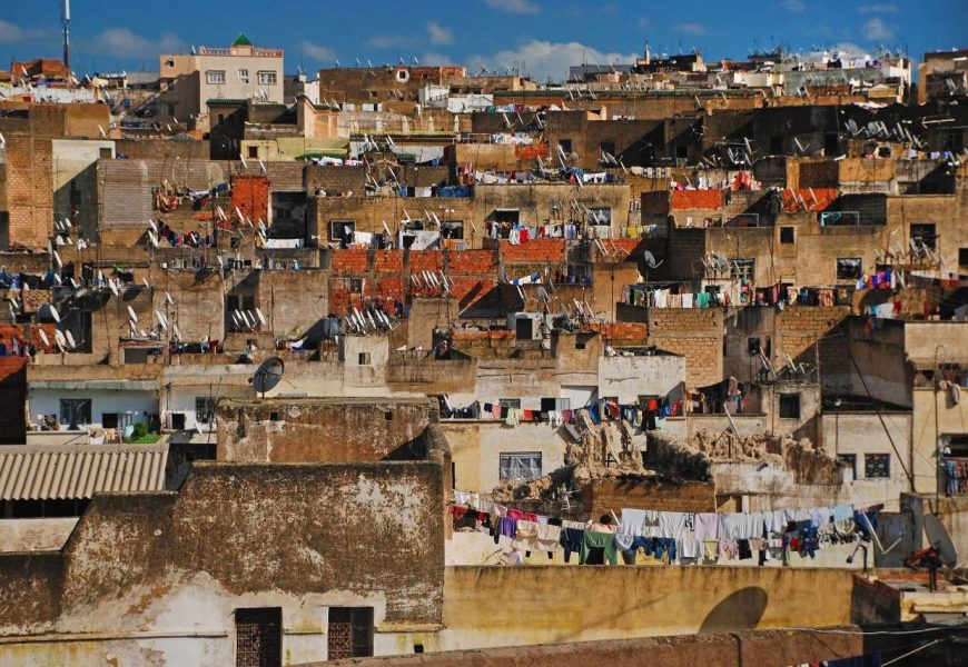 Poor,Neighborhood,In,Fes,,Morocco,,North,Africa