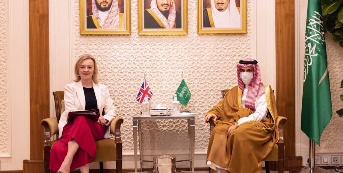 Official Twitter account of UK Foreign Secretary Liz Truss