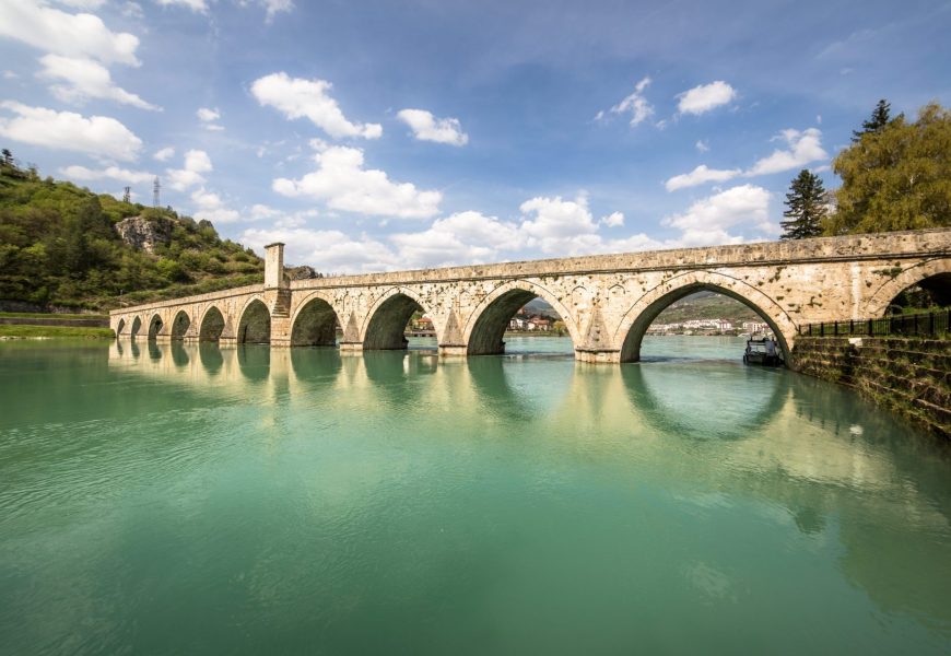 Mehmed,Pasa,Sokolovic,Bridge,In,Visegrad,On,Drina,River